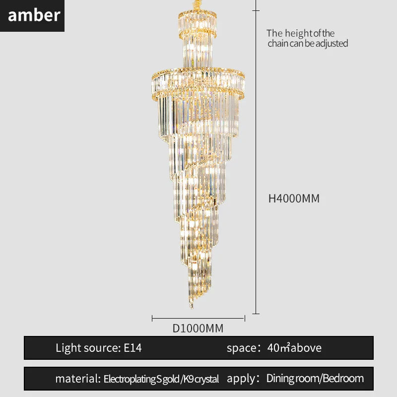 Crystal Chandelier | French Simple Design for Dining Room, Living Room, and Master Bedroom