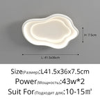 Modern White Round Ceiling Lighting with Remote Control Chandelier