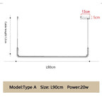 LED Chandelier: Modern Black Gold Dimmable Lighting for Dining Room, Kitchen Table