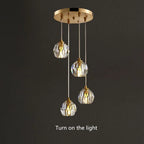 Spiral Loft Chandelier: Nordic Modern Restaurant Hanging Lamps Dining Room Light Fixtures
