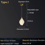 Magnolia Chandelier: Luxury Adjustable Pendant Light for Staircase, Restaurant, Bedroom