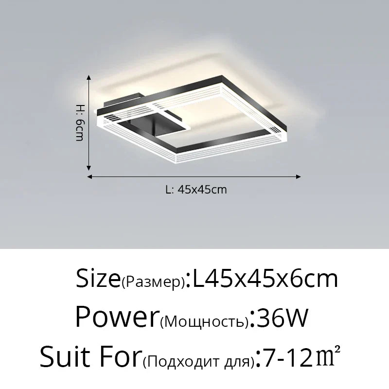 Modern Acrylic Circle Chandelier Pendant Lights for Indoor Living Room Decor