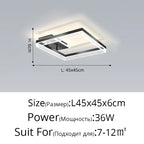 Modern Acrylic Circle Chandelier Pendant Lights for Indoor Living Room Decor