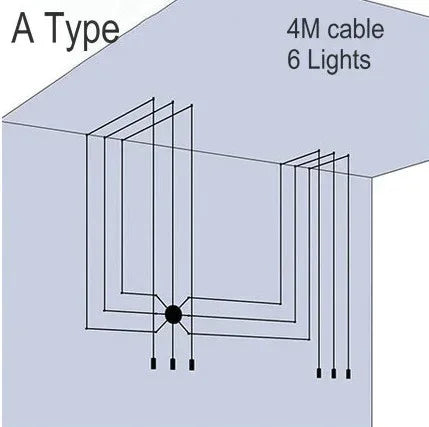 Modern Iron Art DIY Pendant Lamp with 5W G9 LED Bulb - Afralia™