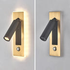 Dimmable LED Wall Sconce Rotation Reading Light for Bedroom Living Room