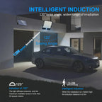 Solar Motion Sensor Flood Lights - Waterproof Outdoor LEDs, 3 Modes