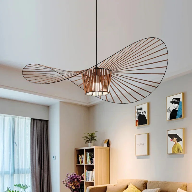 Nordic Minimalist Vintage Pendant Light Chandelier for Living Room Decor