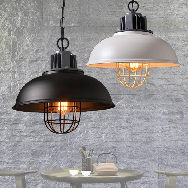 Loft Pendant Light Industrial Hanging Lamp Nordic Retro Home Decor E27