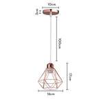 Industrial Retro Loft LED Pendant Light for Home Living Room Kitchen