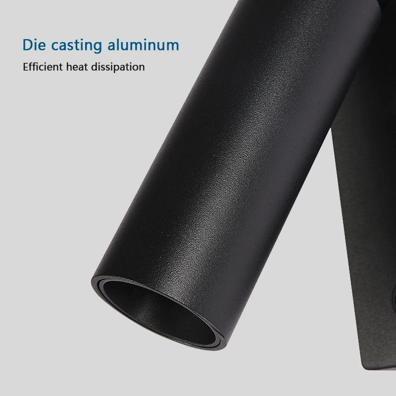 LED Wall Light: Modern Rotation Headboard Reading Lights for Bedroom, Living Room