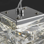 Crystal Dining Table Pendant Lamp: Elegant Led Decoration for Kitchen Island, Restaurant, Living Room