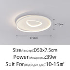 Nordic LED Ceiling Light Kitchen Dining Room Living Room Chandelier