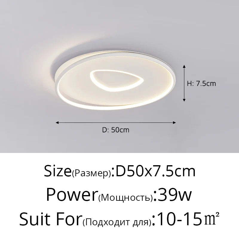 Nordic LED Ceiling Light Kitchen Dining Room Living Room Chandelier