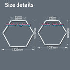 Hexagon LED Ceiling Light: High-Performance, Best-Selling, Honeycomb Design