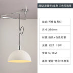 Rotatable Rocker Lamp Chandelier for Indoor Bar Study, Nordic Design