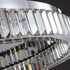 Crystal Round Ceiling Lamp for Modern Minimalist Indoor Lighting décor