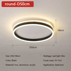 Modern Minimal LED Ceiling Light Acrylic Dimmable Round Lamp Fixtures