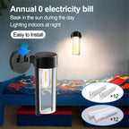 Solar LED Wall Lights: Waterproof Fence Deck Garden Patio Yard Porch Decor