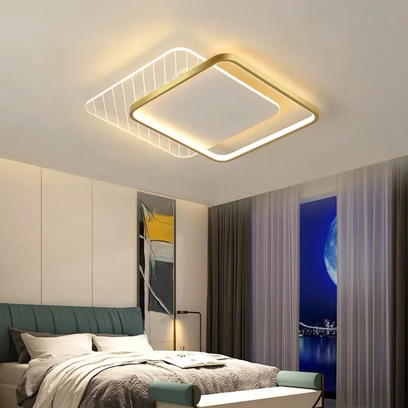 LED Ceiling Lights: Modern Minimalist for Bedroom Living Room Kitchen Study Warm Home