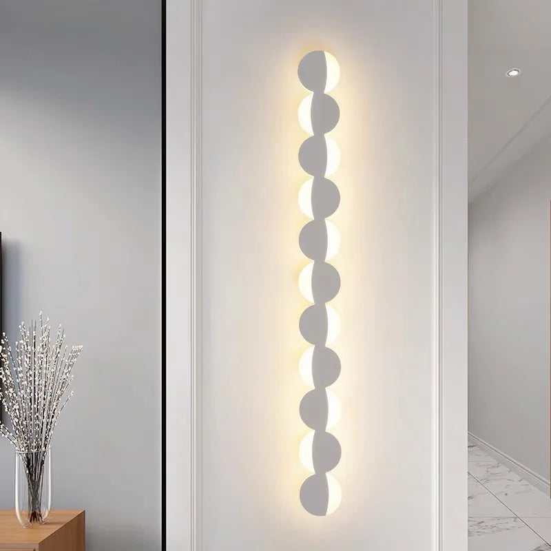 Spherical LED Wall Lamp for Bedroom and Living Room