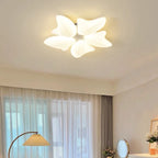 Aisal Flower Ceiling Chandelier with Remote Dimming for Modern Home Decor