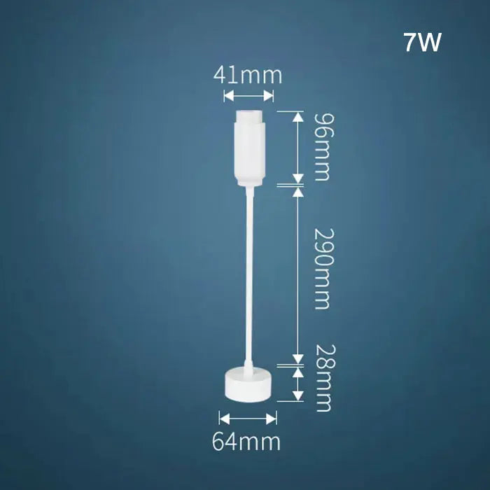 Zoomable Gooseneck Track Light for Gallery and Shop Ceiling Lighting