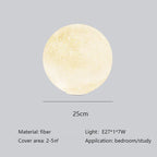Nordic Moon LED Floor Lamp for Home Decoration and Bedroom Lighting
