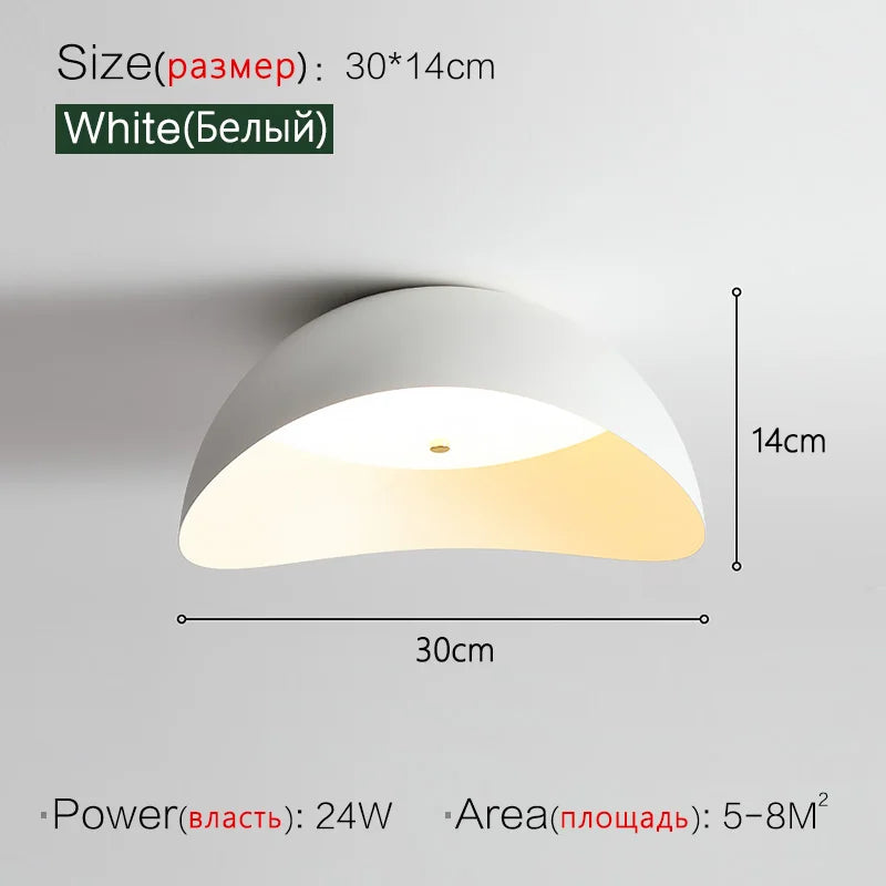 Ingot Ceiling Lamp: Modern Minimalist Master Bedroom Study Room Art Lighting