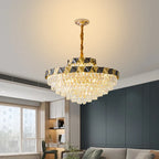 Crystal Chandelier: High-End Luxury Lighting for Living Room, Restaurant & More