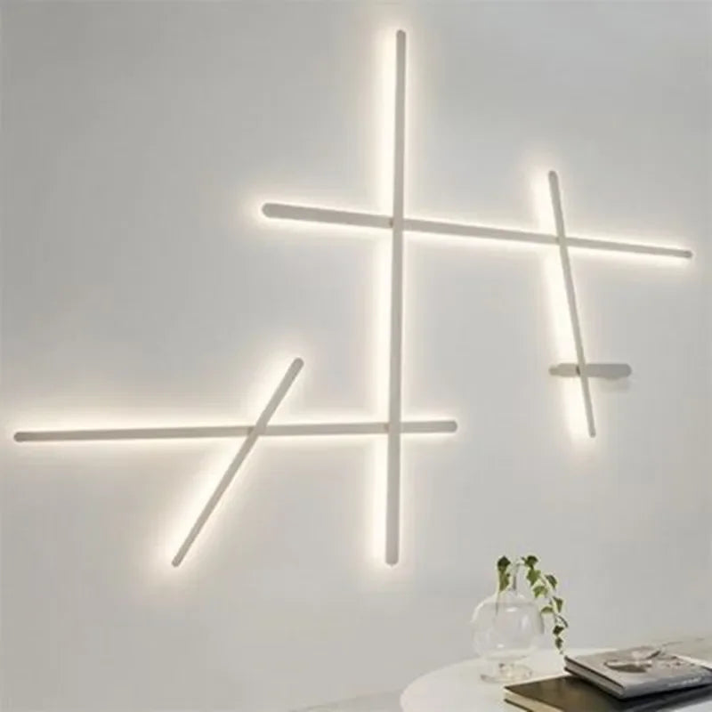 Modern Rotatable LED Wall Sconce for Living Room Bedroom Hallway