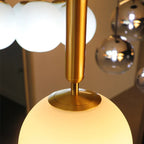 Glass Chandelier Pendant Light for Modern Restaurant Decor