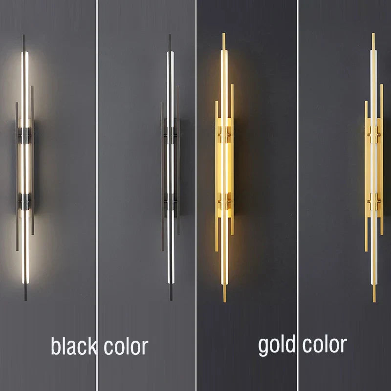 Afralia LED Long Liner Wall Light Fixture for Living Room Dining Room Staircase Sconces