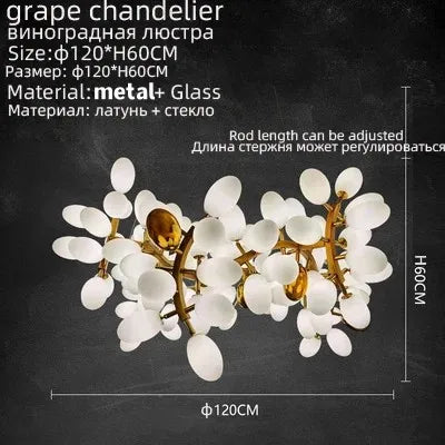 Nordic Luxury Grapes Chandelier for Elegant Home Decor