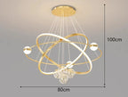 Modern LED Chandeliers for Living and Dining Room Lighting