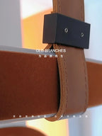 Modern Leather LED Chandelier Dimmable for Home Decoration Lighting Fixtures