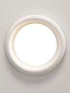 Cream LED Ceiling Lamp for Girl's Room - Modern Minimalist Master Bedroom Lighting