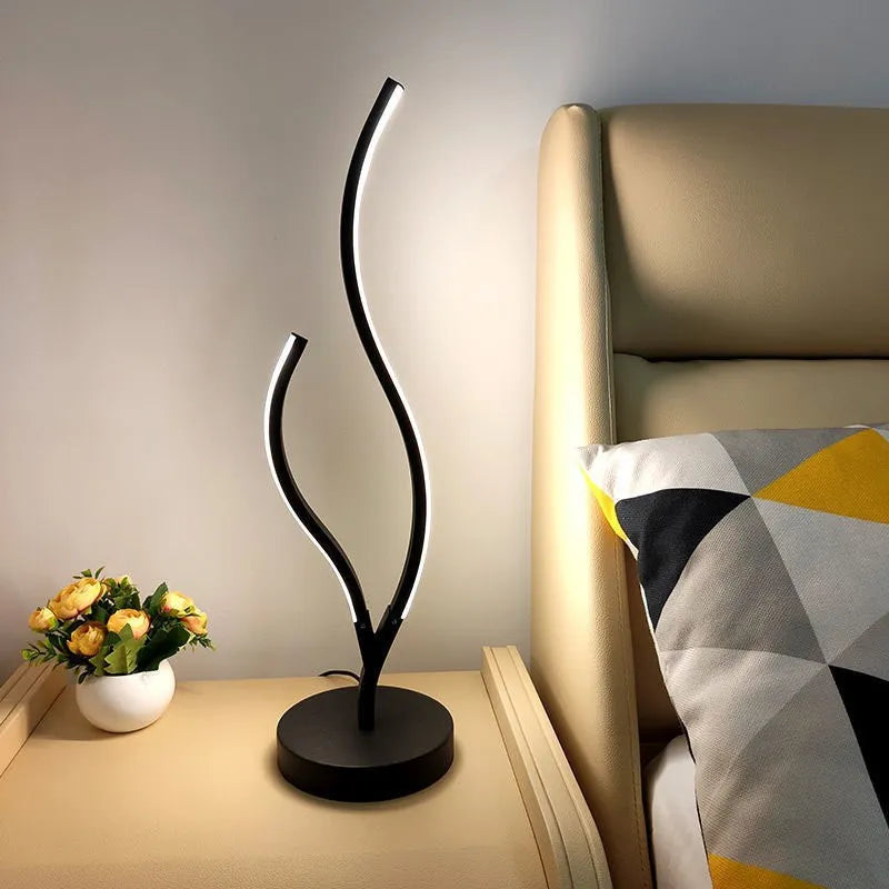 Modern LED Corner Floor Lamp for Living Bedroom, Creative Design Home Decor