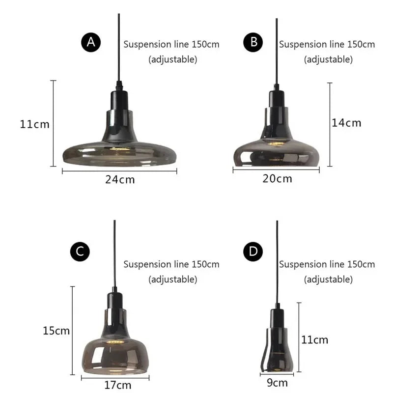 Modern LED Chandelier for Dining Room, Bedroom, Bar - Nordic Minimalist Home Decor