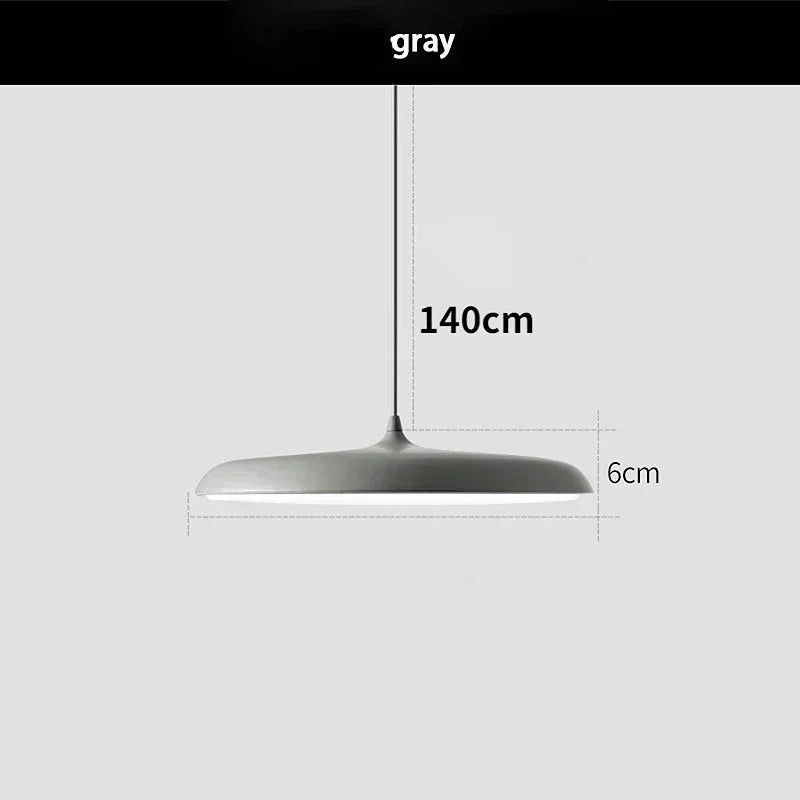 UFO Led Pendant Light: Modern Round Hanging Lamp for Kitchen, Dining, Living Room