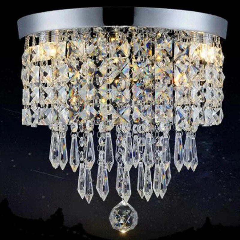 LED Round Ceiling Light: Bright Corridor Entrance Lamp, Room Lighting Solution