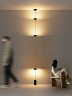 Cone Design Art Iron Hanging Cable Floor Lamp