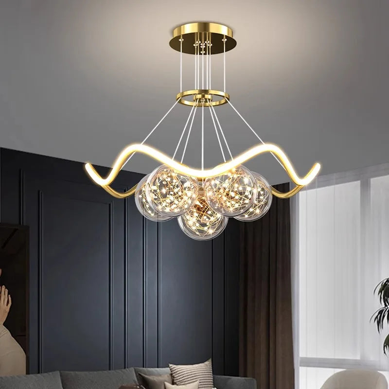 Modern Dine Pendant Lights Indoor Chandelier Ceiling Lamp LED Hanging Light