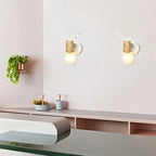 Antlers Vintage Wall Sconce Lights Wood Wall Lamps Fixture Indoor Lighting