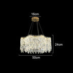 Crystal Chandelier: Luxury Bedroom & Living Room Lighting
