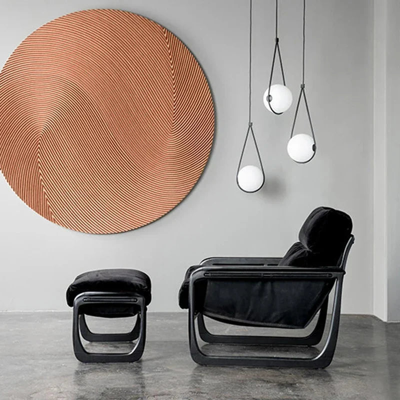 Nordic Glass Ball Pendant Lamps Water Drop LED Light Fixtures for Home Decor