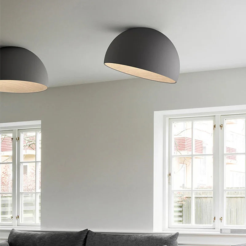 Nordic Wooden Ceiling Chandelier: Modern Duo Ceiling Light for Living Room, Restaurant, and Balcony.
