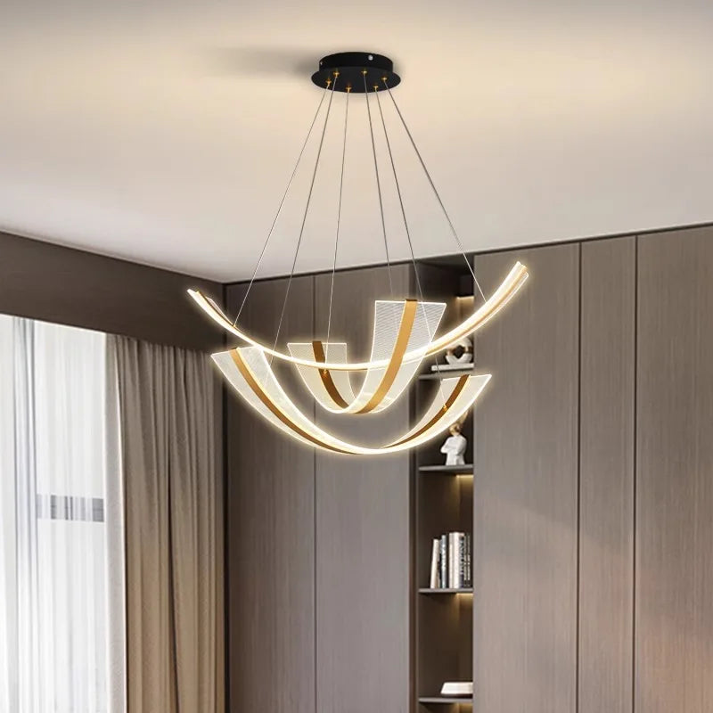 Modern Indoor Pendant Light Chandelier Ceiling Lamp LED Decorative Dining Room Lighting