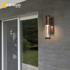 Vintage Bronze Outdoor LED Wall Light for Garden Porch Sconce Street Light