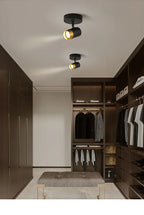 Modern Black LED Ceiling Chandelier Spotlight for Living Room, Bedroom, Dining - Light Fixtures