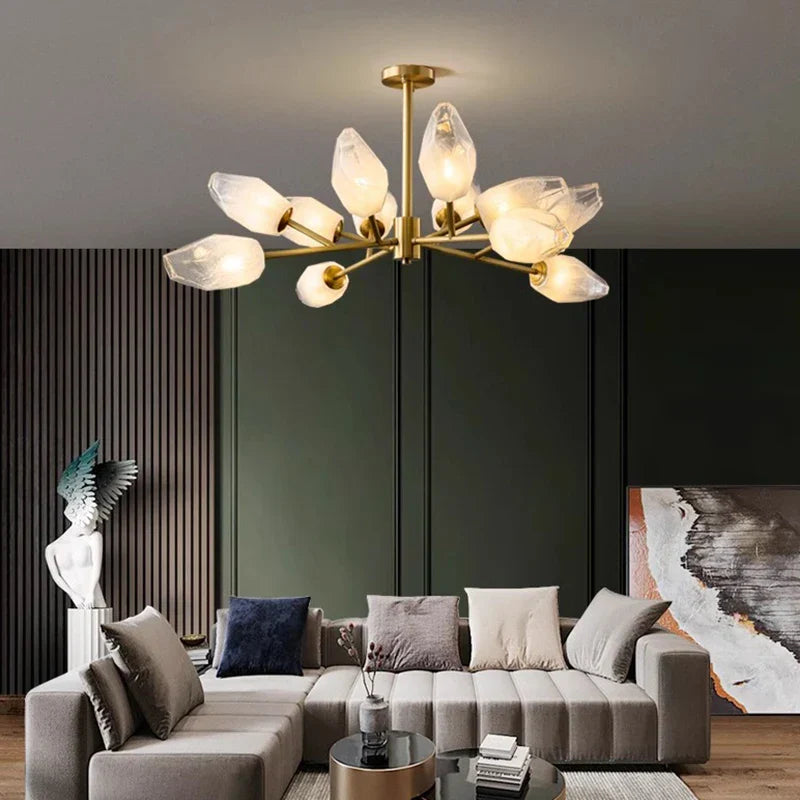 Modern Ceiling Chandelier for Dining Room Hanging Light Fixture - Indoor Living Room Lighting